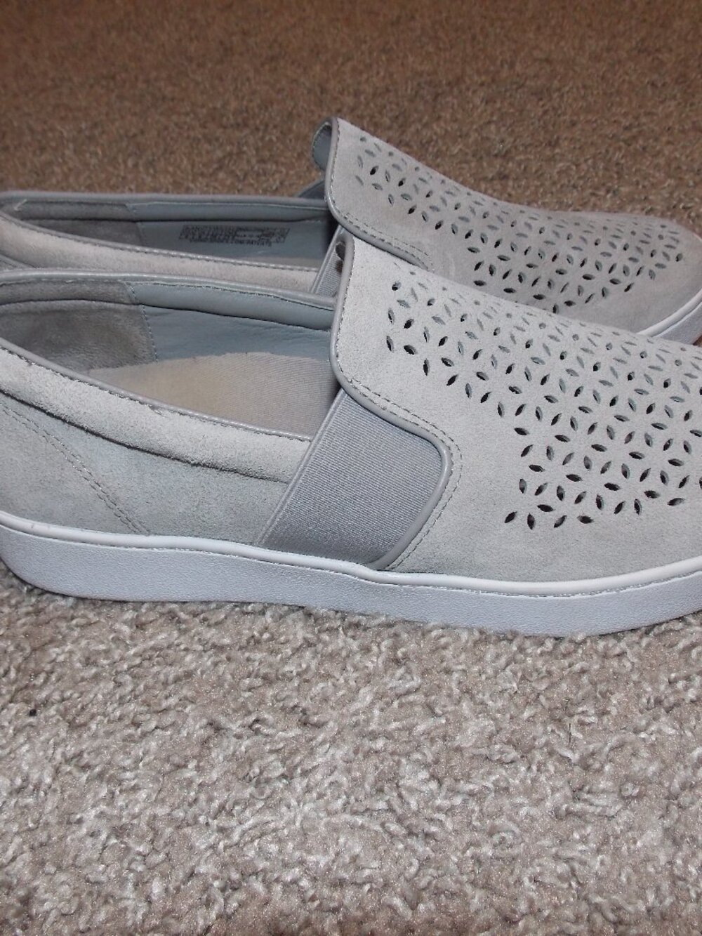 Vionic Kani Grey Suede Size 8